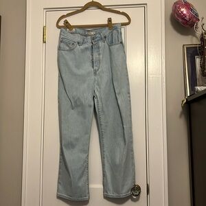 Levi’s ribcage straight ankle jeans size 30